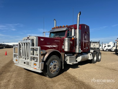 2013 Peterbilt 389 6x4 Ciągnik siodłowy T/A z kabiną sypialną