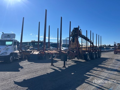 2003 Trail King T484A 48 ft Quad/A Self-Loading Log Trailer