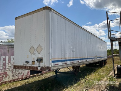 1996 Stoughton 53 ft T/A Van Trailer
