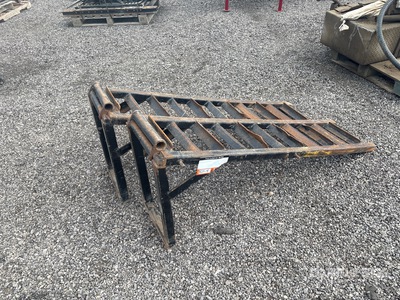 Quantity of (2) Equipment Trailer Ramps