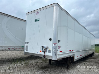 2015 Wabash 53 ft x 102 in T/A مقطورة فان
