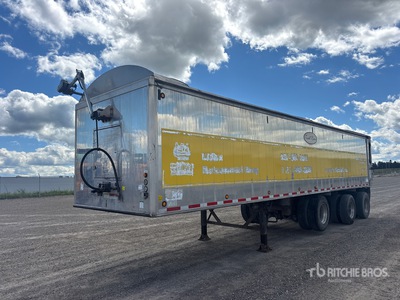 2012 Trout River 36 ft Tri/A Aluminum Moving Floor Trailer