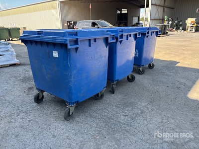Quantity of (3) Plastic Bin