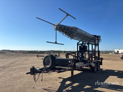 2014 Lattice LS-106 Tri/A Portable Communications Tower Varios remolque