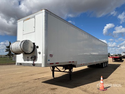 2013 Wabash 53 ft x 102 in Tri/A HDD Mud Mixing Van Trailer