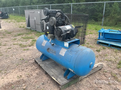 Skid-Mounted 80 gal Luftkompressor