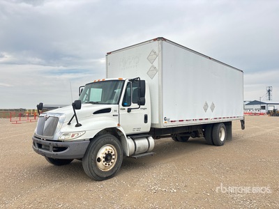 2012 International Durastar 4300 4x2 Van Truck (Inoperable)