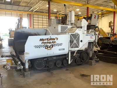 2012 Roadtec RP175 Track Asphalt Paver
