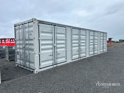 2026 40 ft High Cube Multi-Door Storage Container
