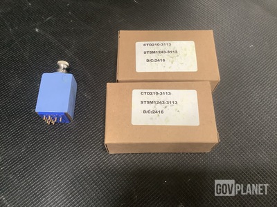 (3) DRI CTD210-3113 Relays