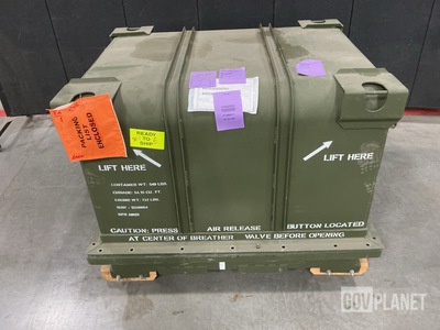 57K6185 Engine Shipping & Storage Container