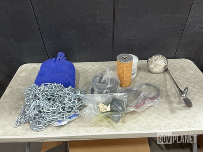 (5) Tire Chain Assemblies, (1) Specialized Parts Kit & Assorted Items