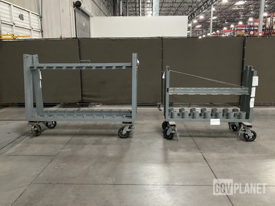 (2) Mobile Storage Carts