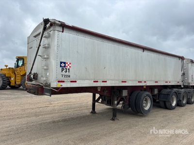 2014 Manac 28 ft Quad/A B-Train Lead Hinterkipper