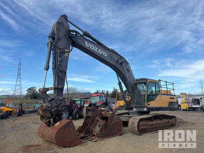 2017 Volvo EC350DL Excavatrice sur chenilles