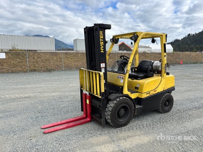 2008 Hyster H 6.0 FT 5300 lb Pneumatic Tire Forklift
