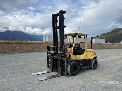 2014 Hyster H155 FT 14600 lb Pneumatic Tire Forklift