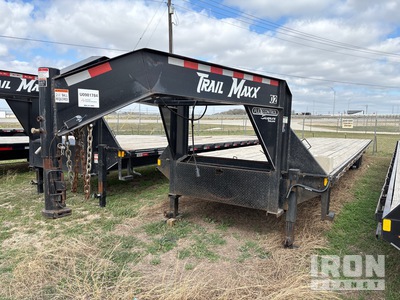 2024 Trailmaxx SD27-40 40 ft T/A Gooseneck Flatbed Trailer