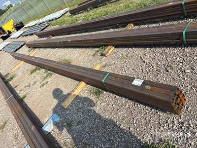 Quantity of (12) 2025 Kit Containers Steel 271 in x 2 in x 2 in Pipe