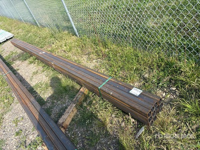 Quantity of (12) 2025 Kit Containers Steel 10 ft x 2 in x 2 in Pipe