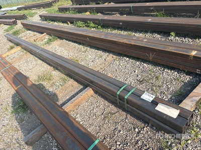 Quantity of (4) 2025 Kit Containers Steel 225 in x 3 in x 3 in Pipe