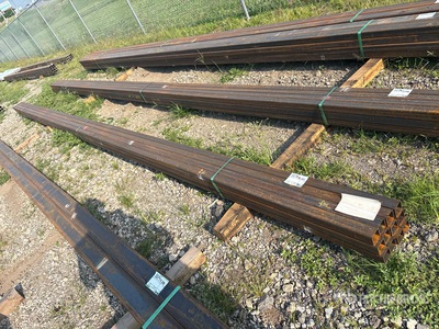 Quantity of (12) 2025 Kit Containers Steel 24 ft x 2 in x 2 in Pipe