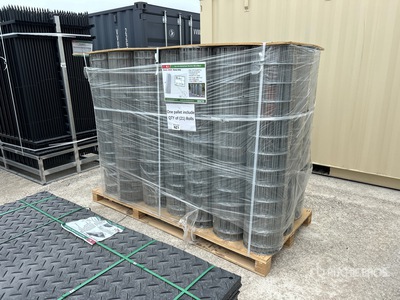 Quantity of (21) 2026 KJ K0520 65 ft x 5 ft Galvanized Vallas (Unused)
