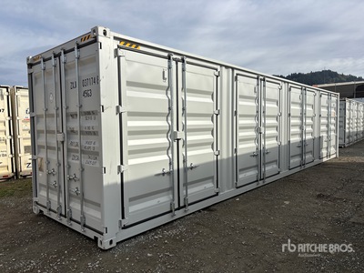 2026 40 ft High Cube Multi-Door Conteneur de stockage