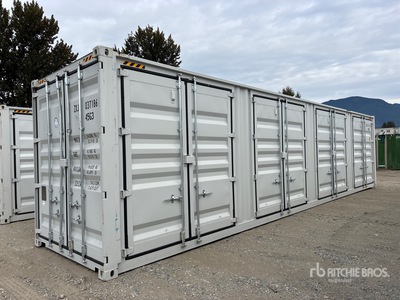 2026 40 ft High Cube Multi-Door Conteneur de stockage