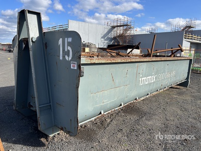 6 m 15 m3 Roll-Off Container