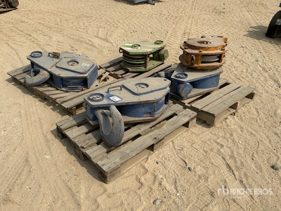 Quantity of (5) Hook Block - Fits Cranes