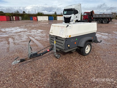 2013 Atlas Copco 30 kVA Mobile Groupe Electrogene Generator Set (Inoperable)