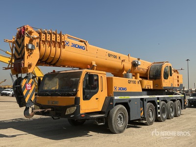2020 XCMG QY100K 100 ton 10x6x6 Hydraulic Truck Crane