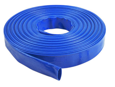 Multiquip Quantity of (4) 1.5" PVC Layflat Water Hose (Unused)