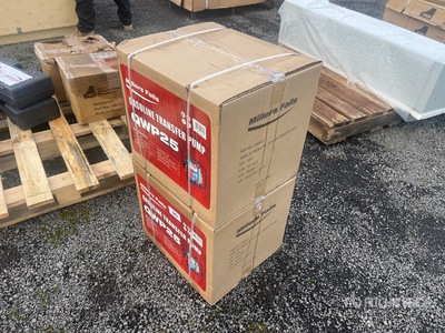 Quantity of (2) Multiquip 1" Transfer Wasserpumpe (Unused)