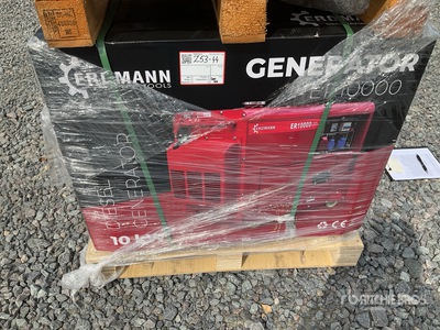 2026 Erdmann ER10000 12KVA Generator (Unused)