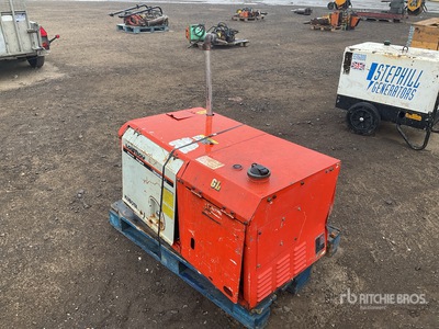 1995 Kubota GL-6500S-UK 6 kW Skid-Mounted Generator Set