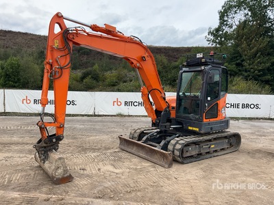 2021 Doosan DX85R-3 Tracked Excavator