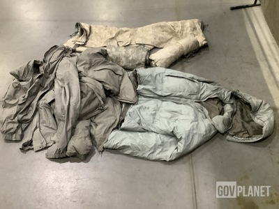 (4) Extreme Cold Weather Jackets, (16) Poncho Liners & Assorted Items