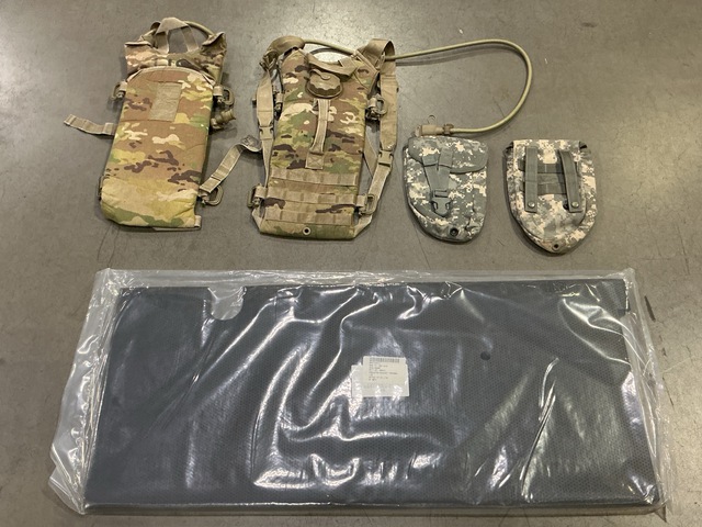 (13) Insulation Blankets, (63) Entrenching Tool Carriers & Assorted Items