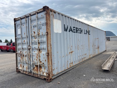 2008 40 ft High Cube Storage Container