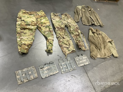 (22) Duffel Bags, (10) Assault Packs, (17) Jackets & Assorted Items