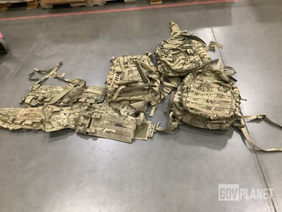(50) Tactical Assault Panels, (5) Medium Rucksack Sets & (11) Rucksack Packs