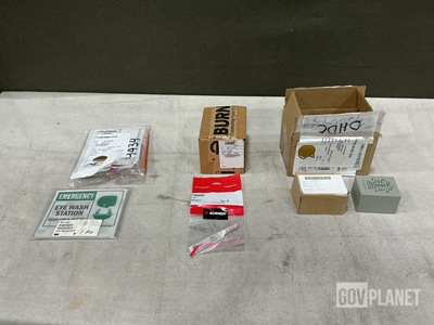 (3) Power Transformers, (5) Packages of Sign Faces & Assorted Items