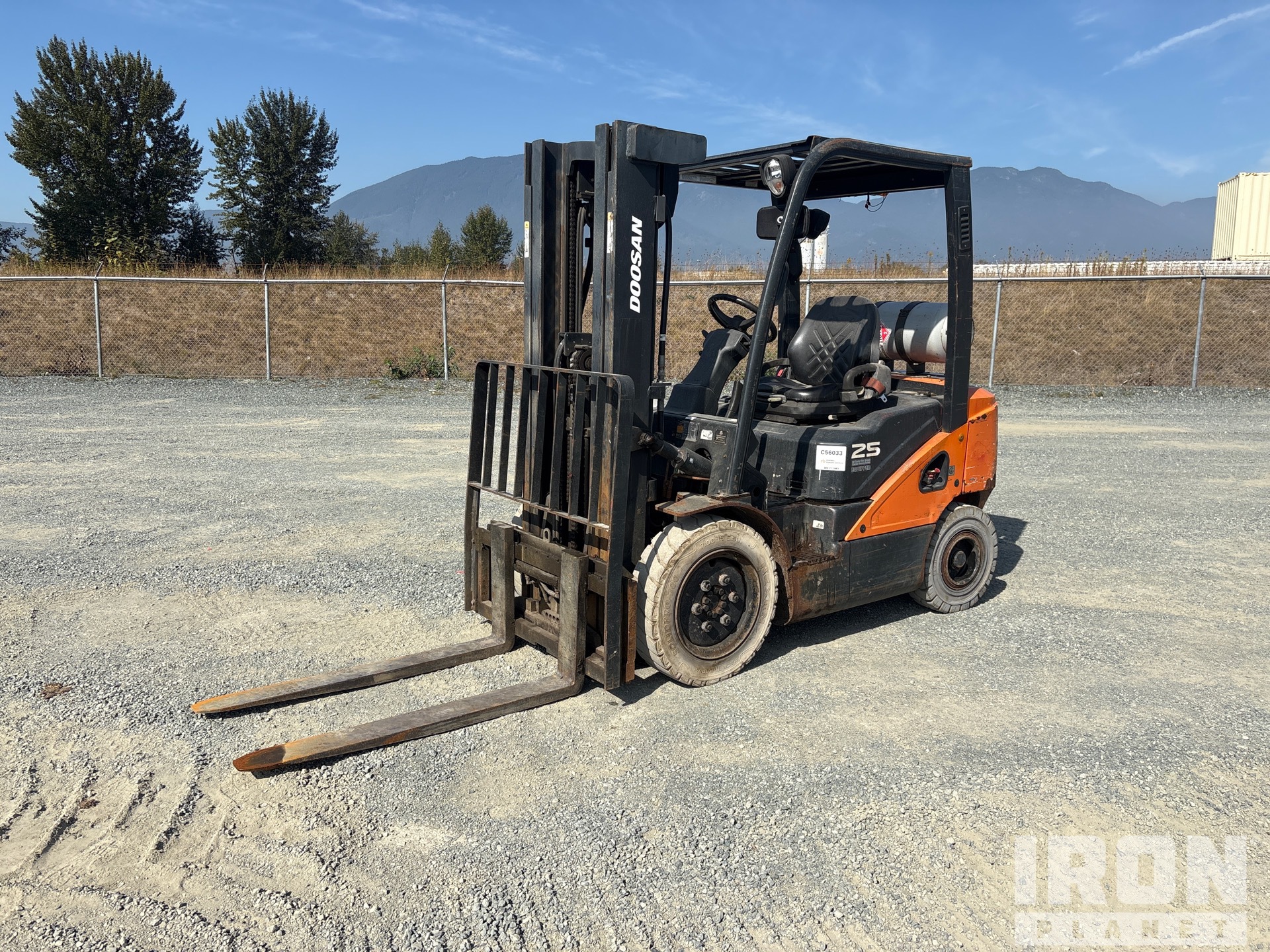 2019 (unverified) Doosan G25P-7DF Gas/Lp Forklift