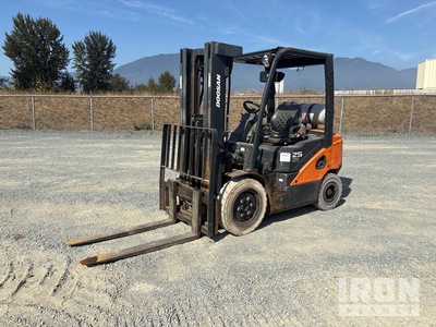 2019 (unverified) Doosan G25P-7DF Gas/Lp Forklift