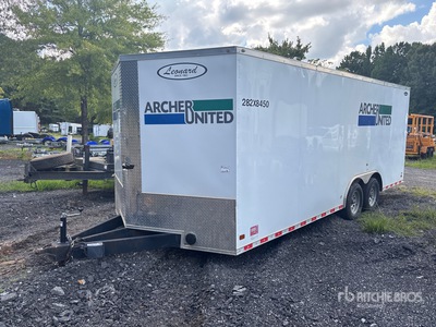 2023 Nationcraft 20 ft T/A Enclosed Trailer