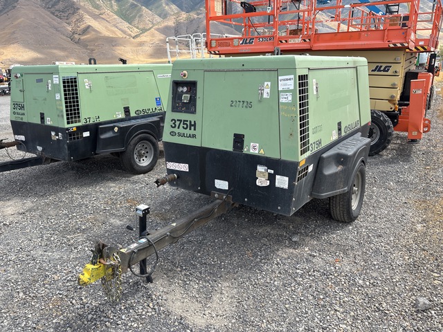 2019 Sullair 375H DPQ-JD3 Air Compressor