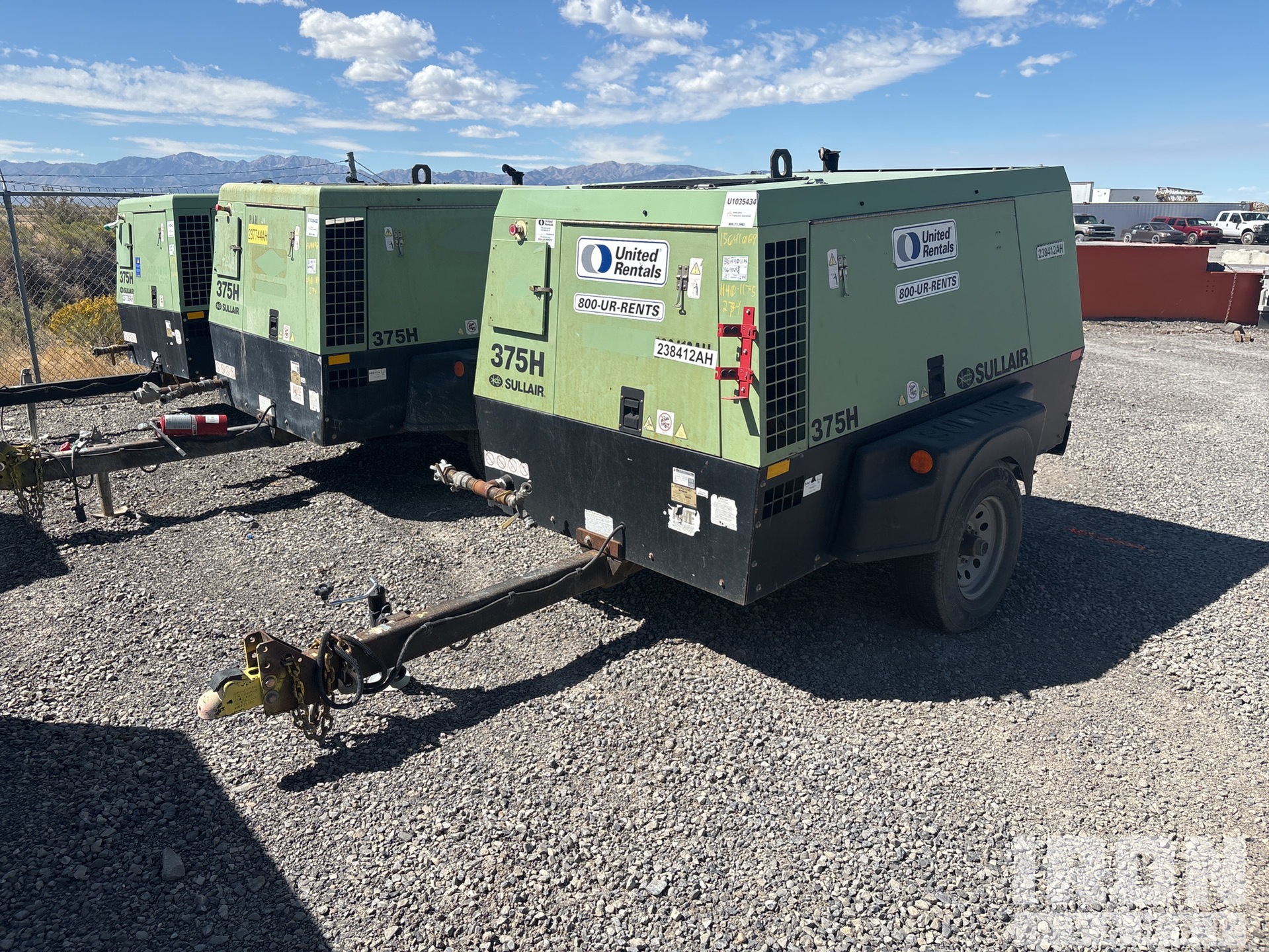 2019 Sullair 375H DPQ-JD3 Air Compressor