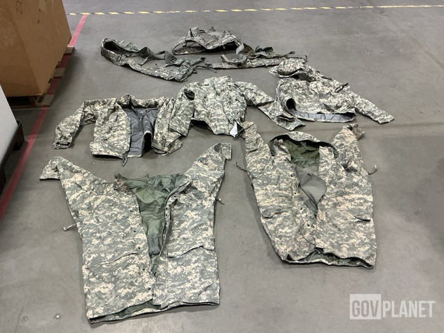 (35) Fighting Load Carriers, (7) Wet Weather Jackets & Assorted Items